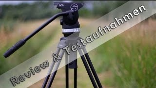 Sachtler Ace Stativsystem  Review  Testaufnahmen  Deutsch [upl. by Lienad822]