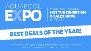 Aquapool EXPO  Hot Tub Exhibition and Sales Show  Autumn 2024 [upl. by Mima30]