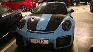 GT2RS Weissach Package 2018 Garage Walkaround [upl. by Fanchette]