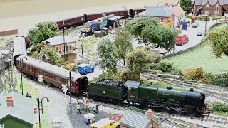 Giggleswick pulling LMS coaching stock No Narration 4K Widescreen [upl. by Aiel122]