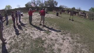 Jim Tackett of Cactus Country Handgun Training at Brackettville IDPA ESR [upl. by Damek]