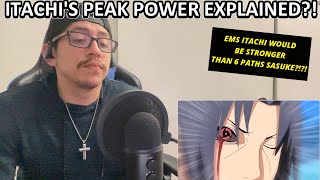 NCHammer 23 Itachis PEAK Power EXPLAINED Reaction  My Thoughts [upl. by Hau]