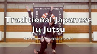 54 JuJutsu Techniques  Self Defence Syllabus  Traditional Japanese Ju Jutsu Ryu [upl. by Felicidad]