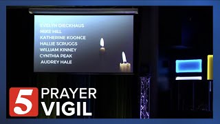 Donelson church holds prayer vigil for school shooting victims [upl. by Nomis]