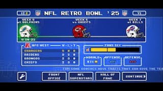 The BEST WR POSSIBLE On NFL Retro Bowl 25 MAX STATS [upl. by Rosinski686]