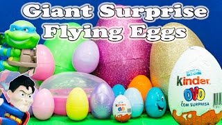 Which of these Surprise Eggs have Toys Can Fly with the Assistant [upl. by Bellis]