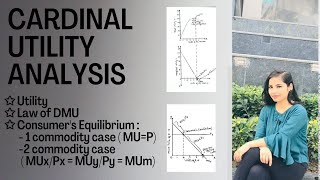 Cardinal Utility Analysis Derivation of Demand curve Microeconomics [upl. by Innavoig]