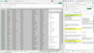 Importing data from a csv file and initial formatting of the spreadsheet [upl. by Jobi975]