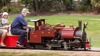 13 scale Darjeeling Himalayan Railway BClass Steam Locomotive in 725quot gauge [upl. by Aniretac788]