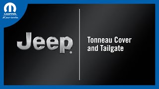 Tonneau Cover and Tailgate  How To  2025 Jeep Gladiator [upl. by Franciscka]