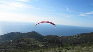 Bonassola SP paragliding decollo Angelo Zunino 07 NOV 2024 [upl. by Lash32]