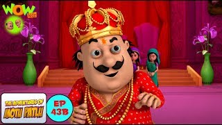 Motu Patlu Cartoons In Hindi  Animated cartoon  Prince Motu Wow Kidz [upl. by Llehsyar]