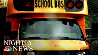 Child Calls 911 On School Bus Driver Suspected Of Drunk Driving  NBC Nightly News [upl. by Demahum]