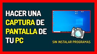 Cómo hacer una Captura de Pantalla en PC 📸 Windows 10 y 11 💻 Combinación de Teclas de Tu Ordenador [upl. by Skillern610]