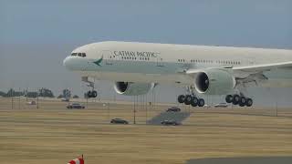 XPLANE 12 B772 LANDING [upl. by Gawain]