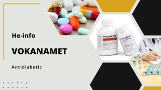 Vokanamet  Uses composition side effects and product  Canagliflozin  Metformin [upl. by Irianat505]