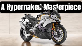 A HYPERNAKED MASTERPIECE 2024 APRILIA TUONO V4 FACTORY 1100 [upl. by Akiv451]