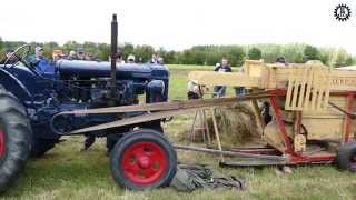 Fordson Höglund från 1949 driver Tröskverk [upl. by Luwana]