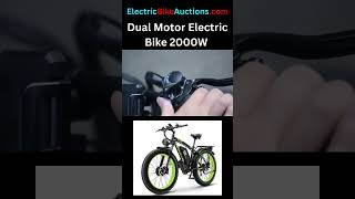 Dual Motor Electric Bike 2000W [upl. by Jess]