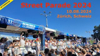 Street Parade 2024 Aftermovie 10082024 Zürich Schweiz [upl. by Ennirok]