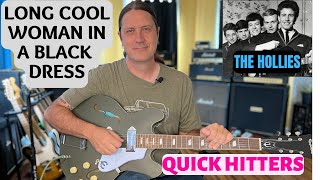 Long Cool Woman In A Black Dress  Guitar Lesson  The Hollies Coolest Guitar Riff [upl. by Friedman486]