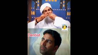 Ilyas Qadri Dam vs Dentist meme funny EngineerMuhammadAliMirzaClips GhulamHaiderOfficial [upl. by Nohsad644]