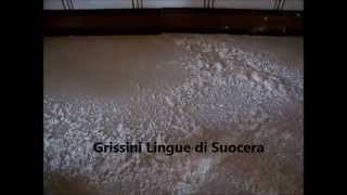 Ricetta Grissini  Le lingue di suocera [upl. by Nnaarat]