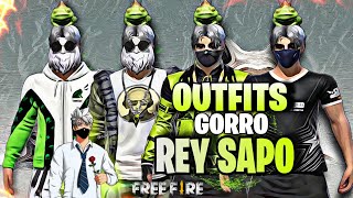 COMBINACIONES INSANAS CON EL GORRO REY SAPO GRATIS EN FREE FIRE 2024 👑🐸 [upl. by Elletnuahc]