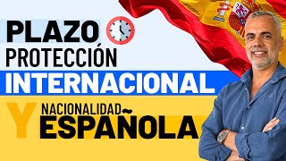 Plazo para solicitar la Nacionalidad Española bajo la condición de Protección Internacional [upl. by Bald991]