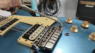 Gibson Les Paul com tremolo Schaller 4201 [upl. by Iand200]