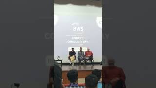 AWS Student community day Indore aws davv indore [upl. by Eidorb]