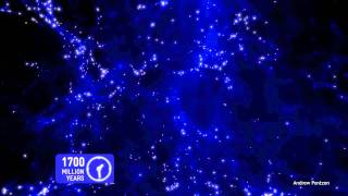 BBC Stargazing Live 22  Galaxy Simulation  Clip 2 [upl. by Esikram]