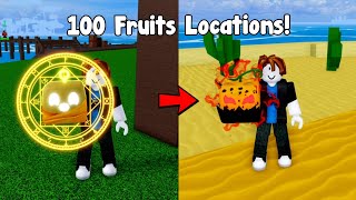 Finding 100 Devil Fruits in Blox Fruits [upl. by Mis423]