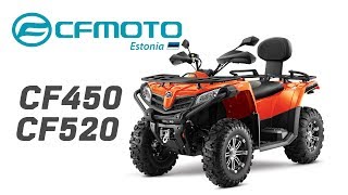 CFMOTO ATV CF450 ja CF520 [upl. by Nosnaj546]