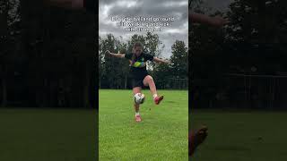 Learn the crossover crossover football footballdrillsforkids soccer [upl. by Atsev]