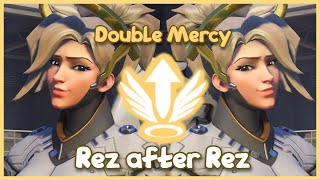 ⭐2 Mercy  Heroes Never Die literally ⭐  Overwatch Classic 10 Mercy GamePlay [upl. by Adnerad]