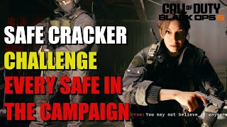 Safe Cracker Challenge BO6  Open every safe in the campaign [upl. by Rosa292]