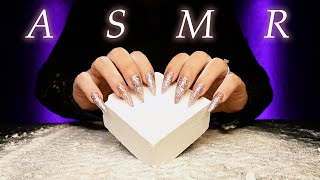 ASMR Satisfying Gym Chalk Destruction💜 No Talking💜 Relaxing and Tingly Crushing Chalk ASMR [upl. by Ammamaria]