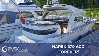 NOW SOLD 2010 MAREX 370 ACC Forever  Motor Yacht for sale with Grabau International [upl. by Ahsieket]