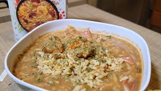 30 Min Gumbo well sort of How to elevate Zatarans Gumbo mIx [upl. by Bentley386]