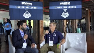 Livestream Lounge Interview with Brad Hittle Owner Two Roads Brewing [upl. by Anihta]