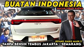 AKHIRNYA‼ MOBIL BUATAN INDONESIA HARGA MURAH 200 JUTA RESMI DIJUAL  PAKAI BATERAI LOKAL PULA 🇮🇩 [upl. by Fransis]