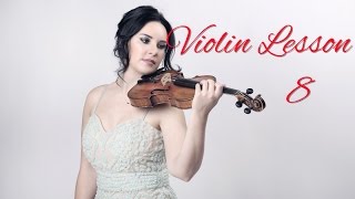 How to Play the VIOLIN  Lesson 820  3rd amp 4th finger exercises [upl. by Nauqes]