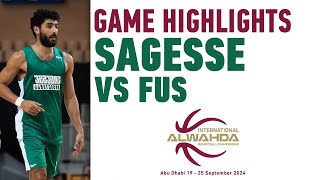 Highlights Sagesse vs FUS  Al Wahda Championship 2024  21 Sep 2024 [upl. by Eylloh]