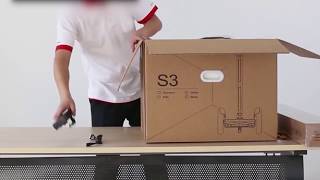 Airwheel S3 smart electric scooter—unpacking and assembling [upl. by Scherman]