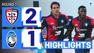 CAGLIARIATALANTA 21  HIGHLIGHTS  Viola stuns Atalanta with lastminute winner  Serie A 202324 [upl. by Kersten222]