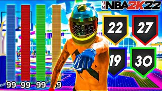 This NEW “SLASHING PLAYMAKER” is OVERPOWERED🔥🔥🔥 NBA 2K22 BEST POWER FORWARD BUILD [upl. by Powel]