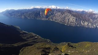 Gardasee Monte Baldo Tandem Paragliding [upl. by Lateh]