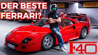 Ferrari F40  Ich fahre das 700PS Monster auf der Autobahn  GERCollector [upl. by Nairb]