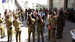 Israeli soldiers dancing in Jerusalem [upl. by Kimberley]